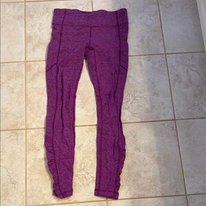 lululemon athletica Vibrant Purple Leggings